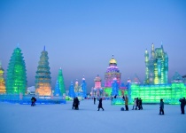 Festival ledových soch v Charbinu, Čína